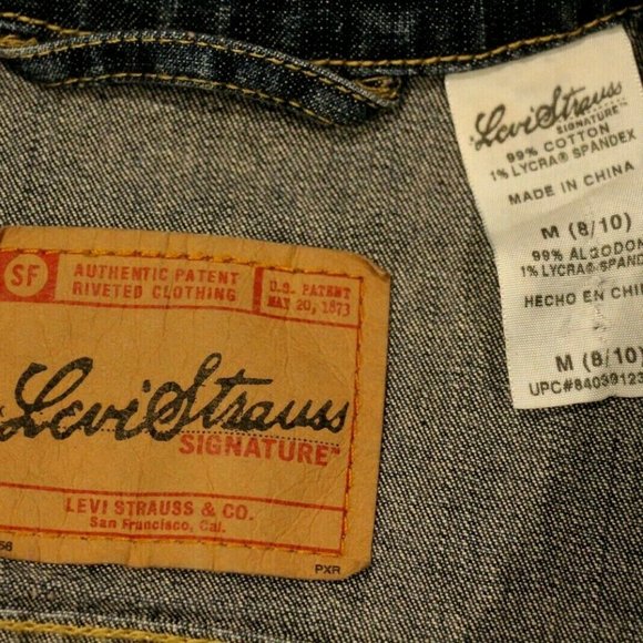 LEVI STRAUSS SIGNATURE Vintage Denim Jacket - Picture 7 of 7
